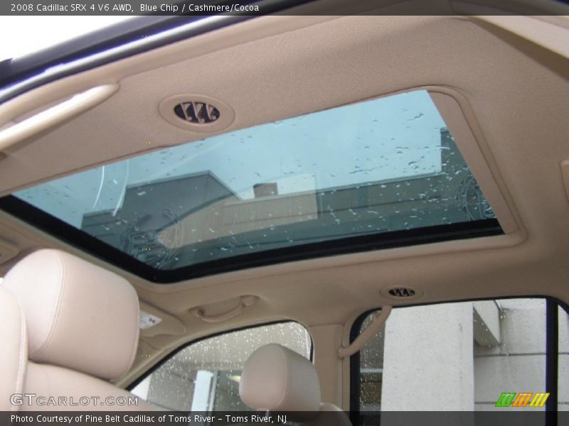Blue Chip / Cashmere/Cocoa 2008 Cadillac SRX 4 V6 AWD