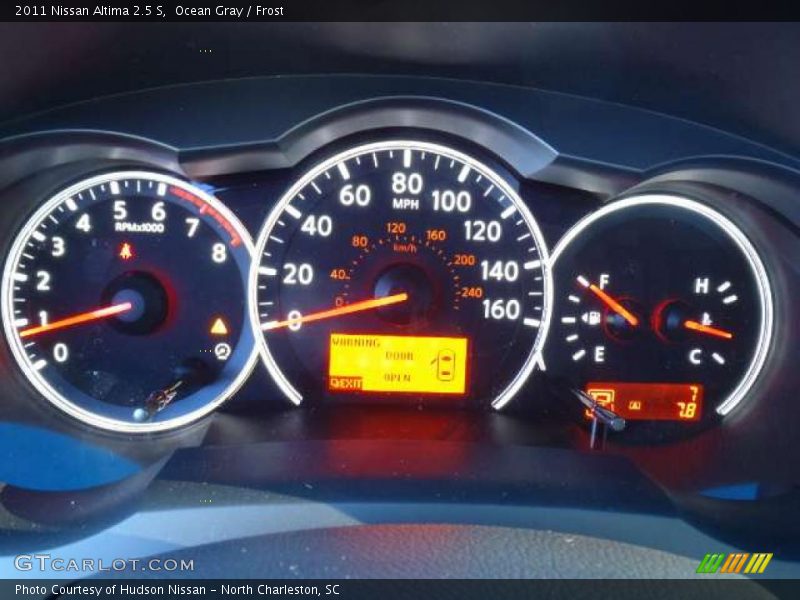 Ocean Gray / Frost 2011 Nissan Altima 2.5 S