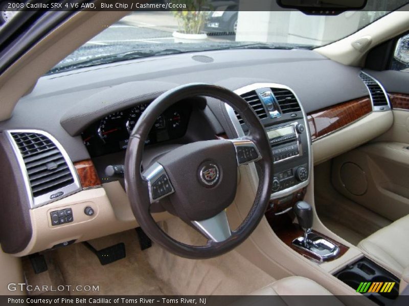 Blue Chip / Cashmere/Cocoa 2008 Cadillac SRX 4 V6 AWD