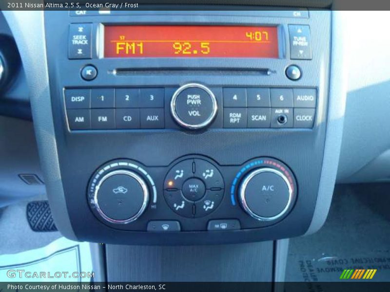 Ocean Gray / Frost 2011 Nissan Altima 2.5 S