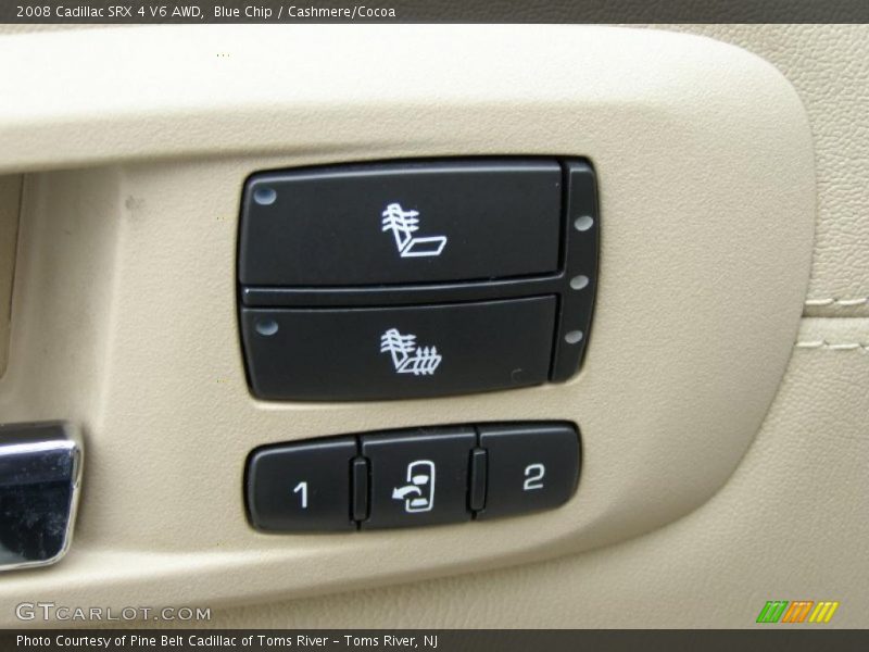 Blue Chip / Cashmere/Cocoa 2008 Cadillac SRX 4 V6 AWD