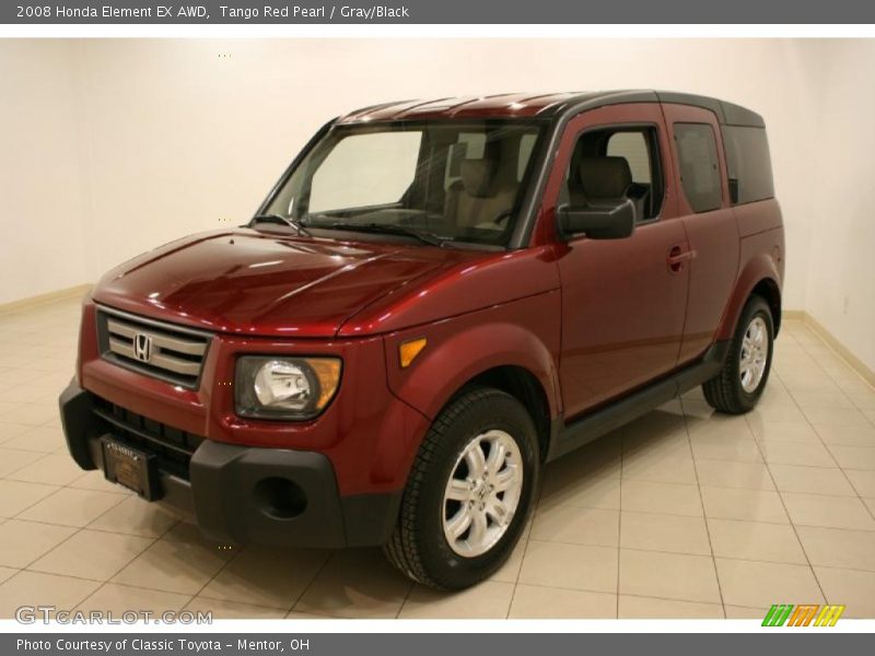 Tango Red Pearl / Gray/Black 2008 Honda Element EX AWD
