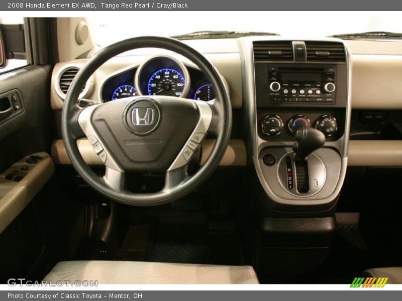 Tango Red Pearl / Gray/Black 2008 Honda Element EX AWD