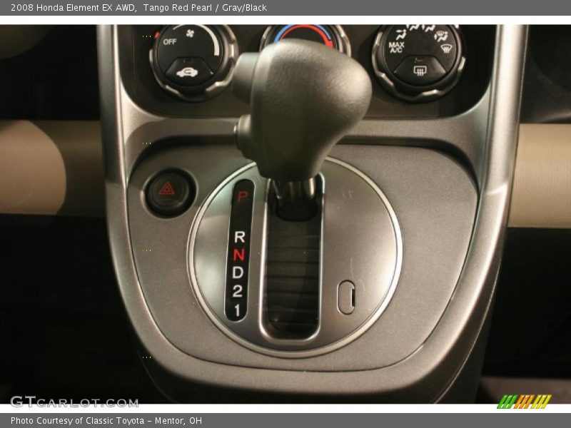 Tango Red Pearl / Gray/Black 2008 Honda Element EX AWD