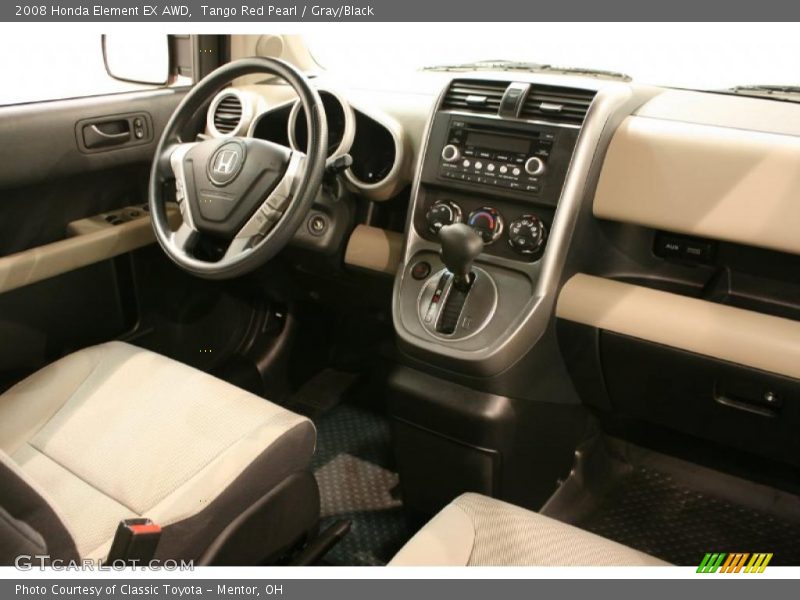 Tango Red Pearl / Gray/Black 2008 Honda Element EX AWD