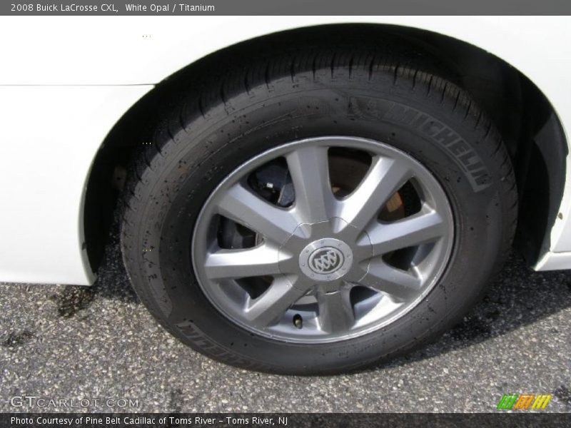 White Opal / Titanium 2008 Buick LaCrosse CXL