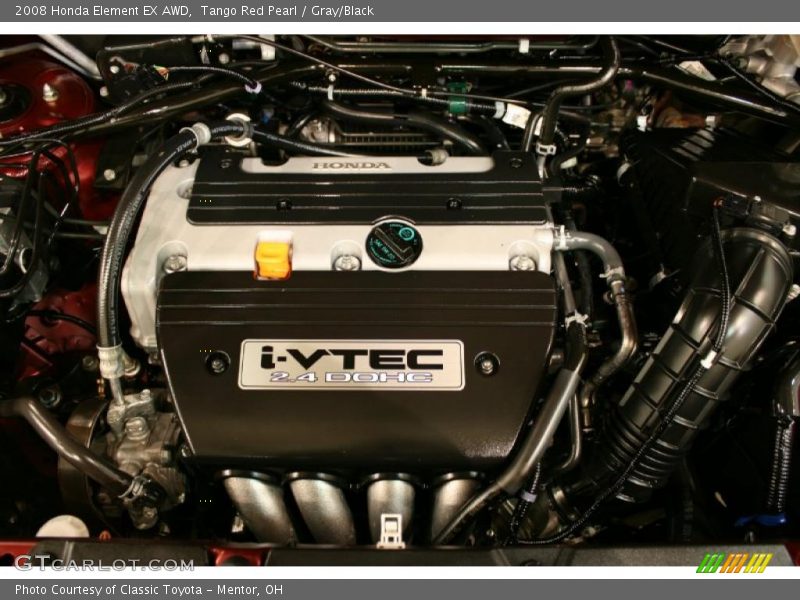 Tango Red Pearl / Gray/Black 2008 Honda Element EX AWD