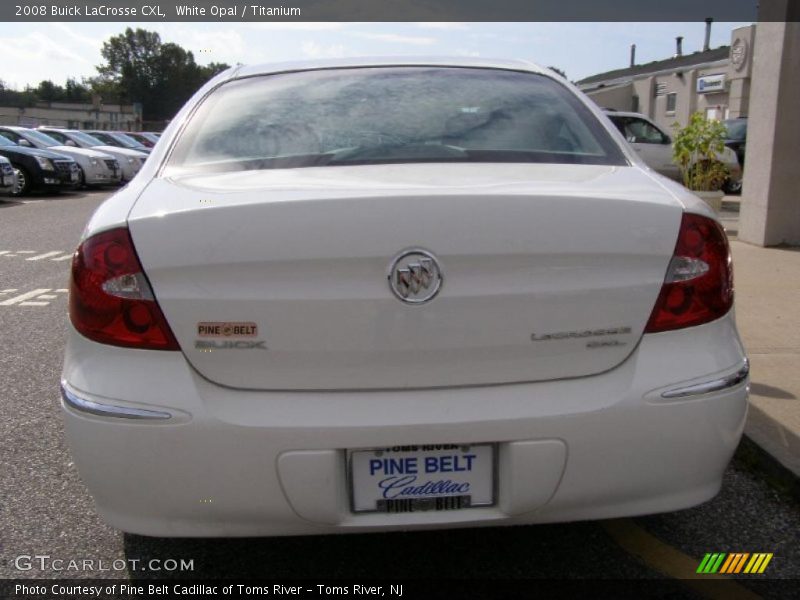 White Opal / Titanium 2008 Buick LaCrosse CXL