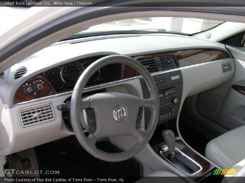 White Opal / Titanium 2008 Buick LaCrosse CXL