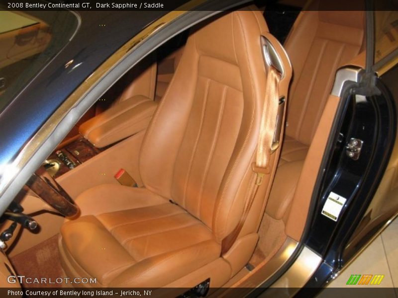  2008 Continental GT  Saddle Interior