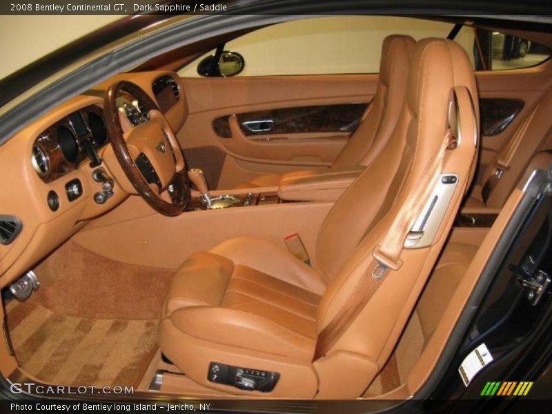  2008 Continental GT  Saddle Interior