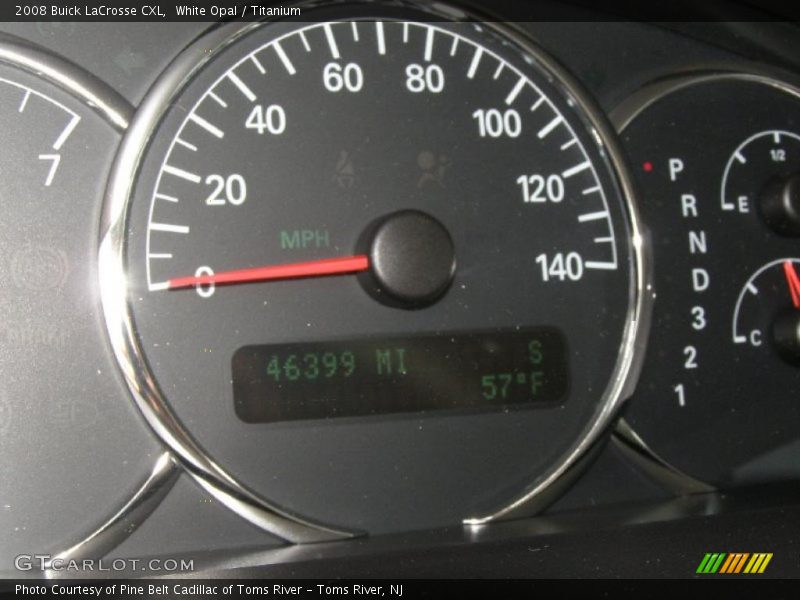 White Opal / Titanium 2008 Buick LaCrosse CXL
