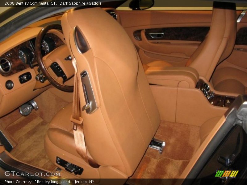  2008 Continental GT  Saddle Interior