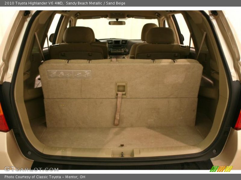 Sandy Beach Metallic / Sand Beige 2010 Toyota Highlander V6 4WD