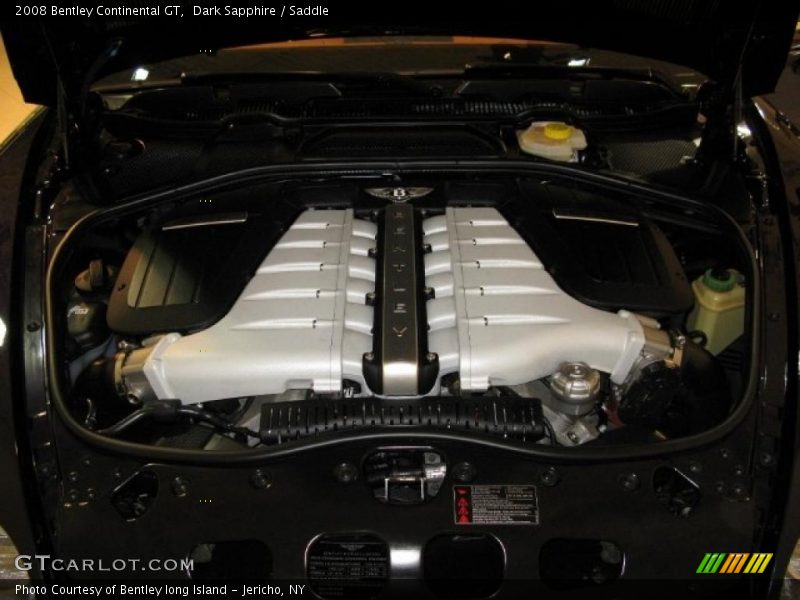  2008 Continental GT  Engine - 6.0L Twin-Turbocharged DOHC 48V VVT W12
