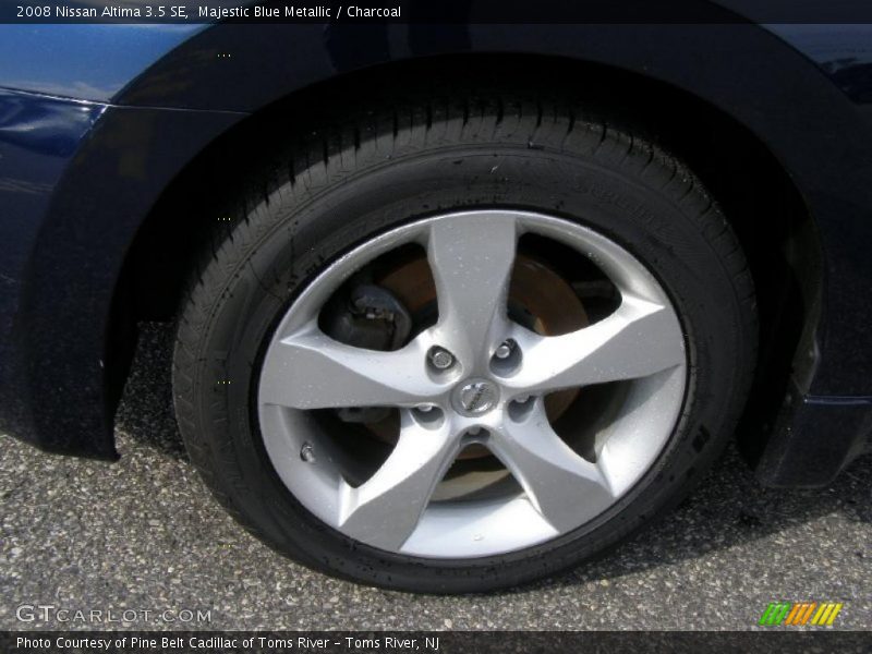 Majestic Blue Metallic / Charcoal 2008 Nissan Altima 3.5 SE