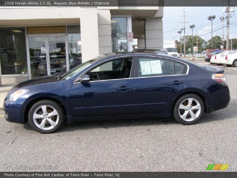 Majestic Blue Metallic / Charcoal 2008 Nissan Altima 3.5 SE