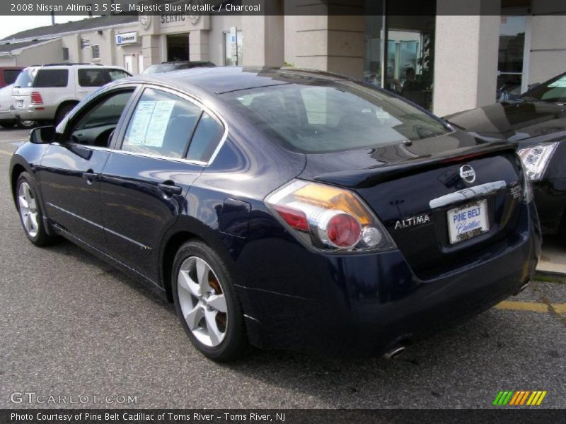 Majestic Blue Metallic / Charcoal 2008 Nissan Altima 3.5 SE