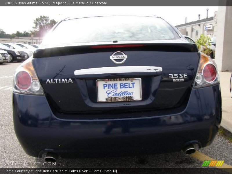 Majestic Blue Metallic / Charcoal 2008 Nissan Altima 3.5 SE