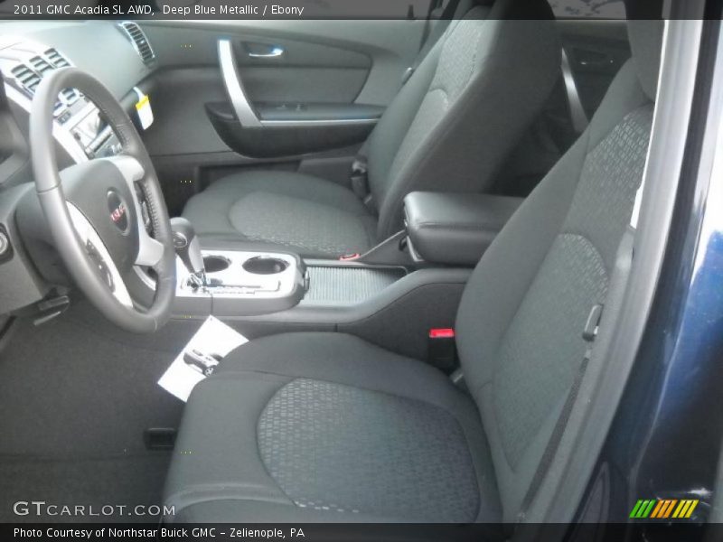 Deep Blue Metallic / Ebony 2011 GMC Acadia SL AWD