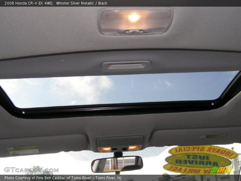 Whistler Silver Metallic / Black 2008 Honda CR-V EX 4WD