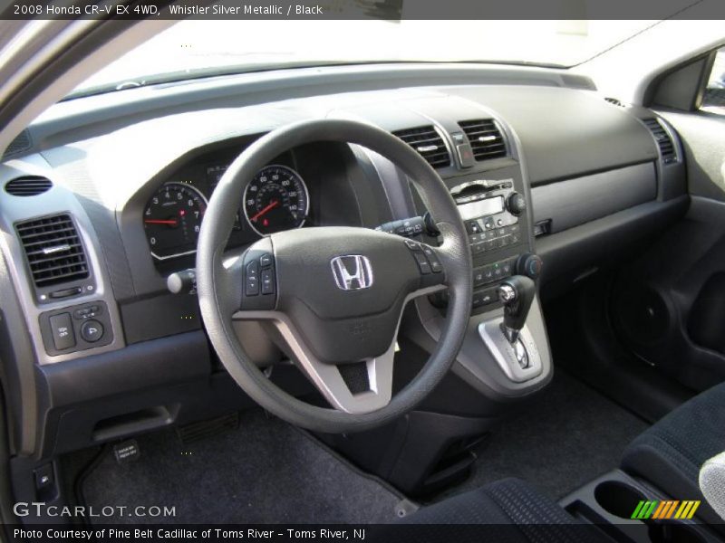 Whistler Silver Metallic / Black 2008 Honda CR-V EX 4WD
