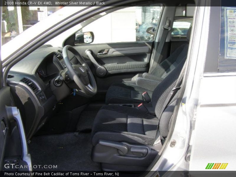 Whistler Silver Metallic / Black 2008 Honda CR-V EX 4WD