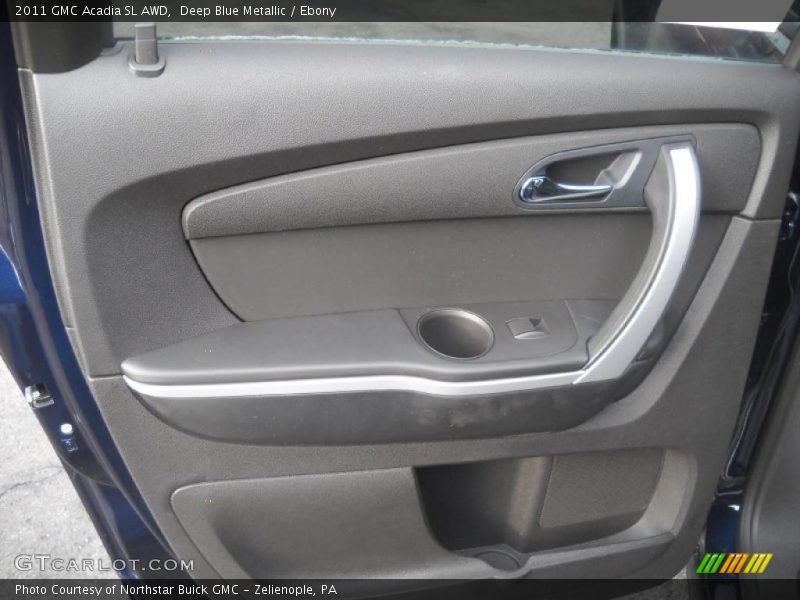 Deep Blue Metallic / Ebony 2011 GMC Acadia SL AWD