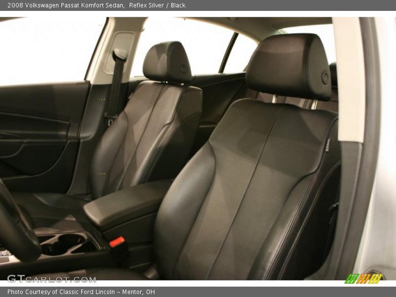 Reflex Silver / Black 2008 Volkswagen Passat Komfort Sedan