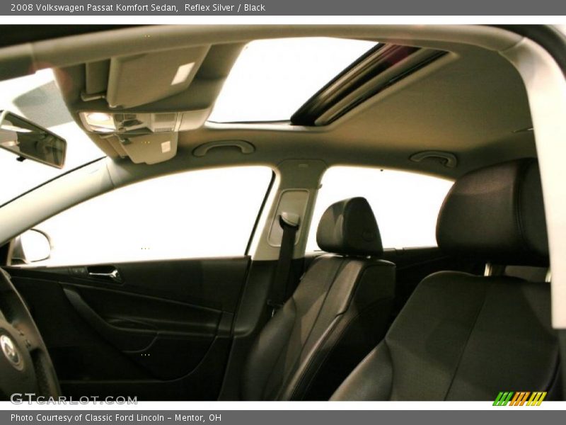 Reflex Silver / Black 2008 Volkswagen Passat Komfort Sedan