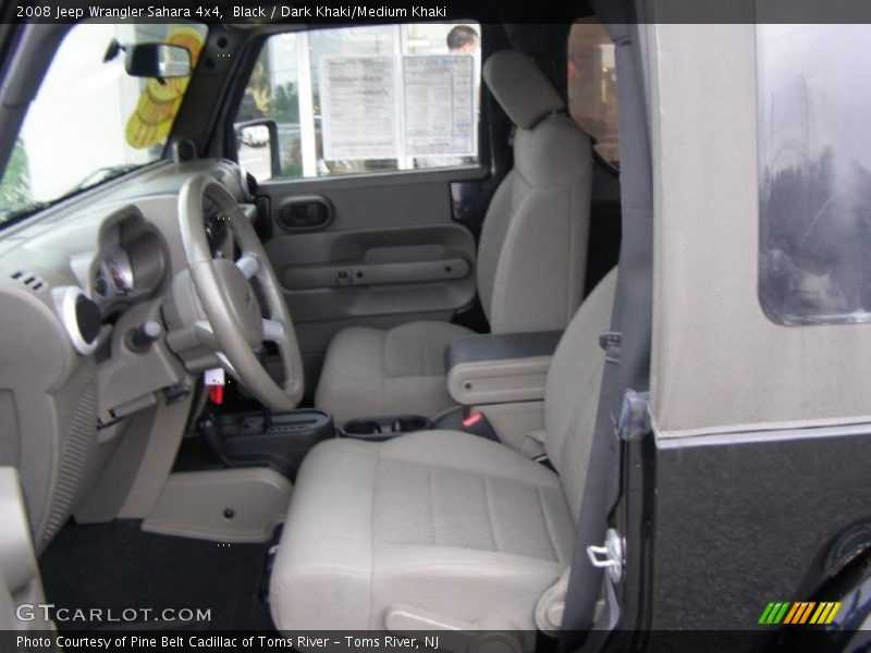 Black / Dark Khaki/Medium Khaki 2008 Jeep Wrangler Sahara 4x4