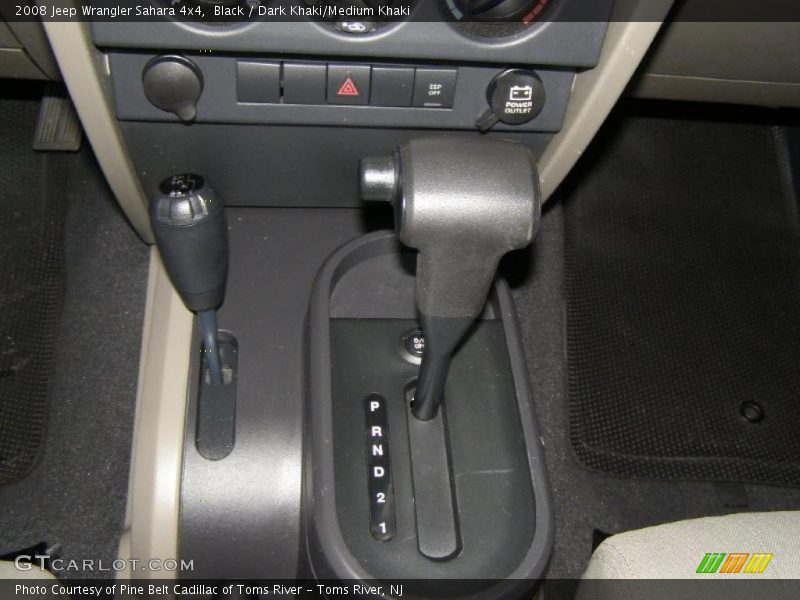  2008 Wrangler Sahara 4x4 4 Speed Automatic Shifter