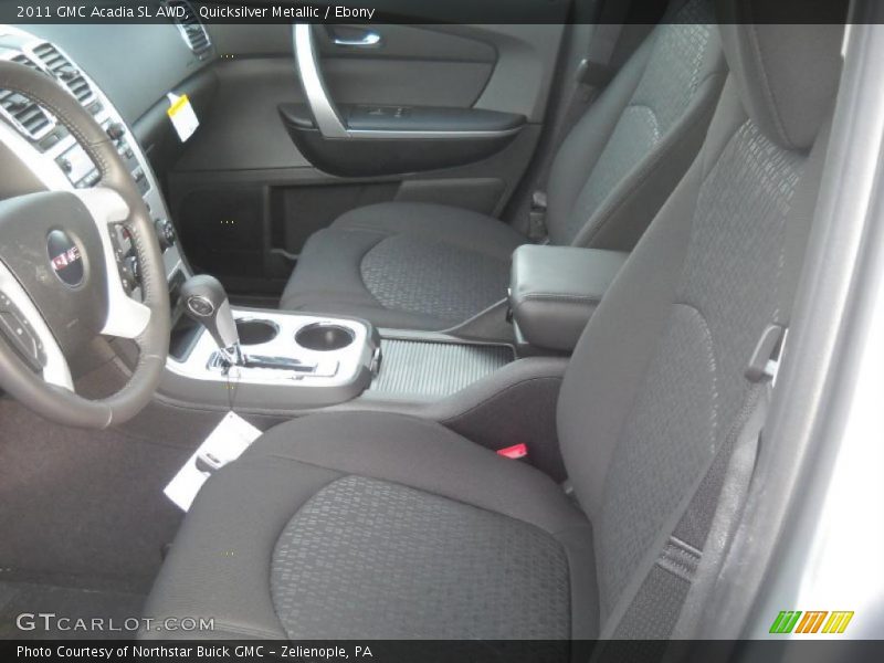 Quicksilver Metallic / Ebony 2011 GMC Acadia SL AWD
