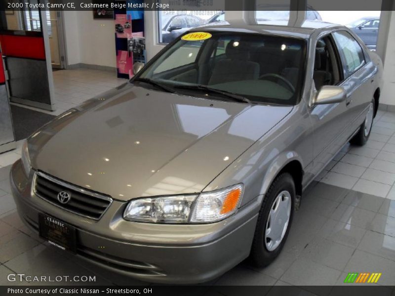 Cashmere Beige Metallic / Sage 2000 Toyota Camry CE