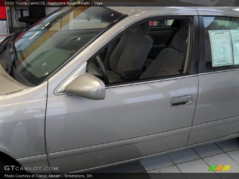 Cashmere Beige Metallic / Sage 2000 Toyota Camry CE