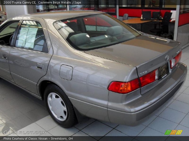 Cashmere Beige Metallic / Sage 2000 Toyota Camry CE