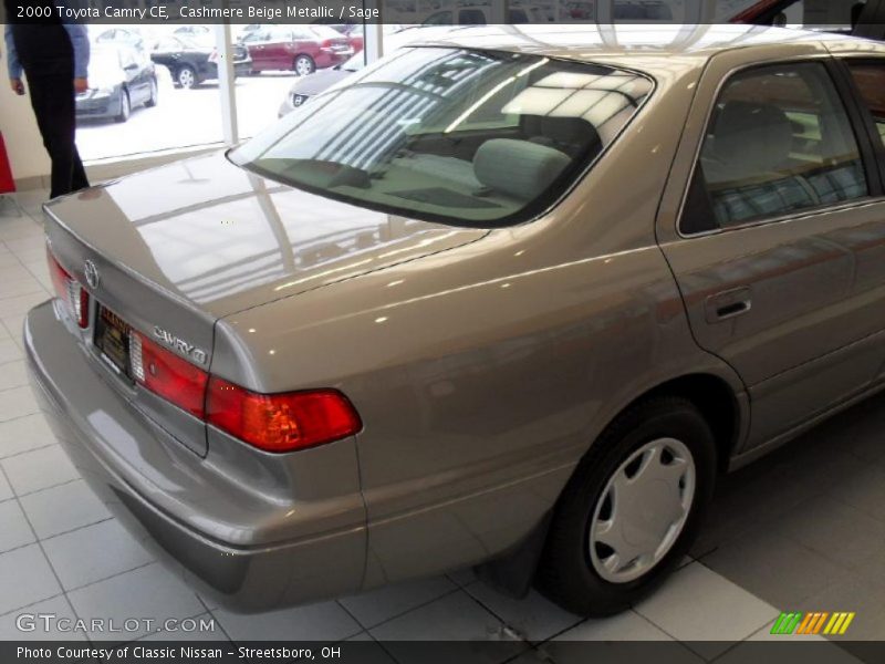 Cashmere Beige Metallic / Sage 2000 Toyota Camry CE