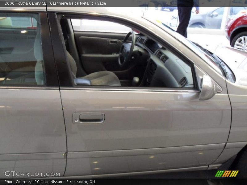 Cashmere Beige Metallic / Sage 2000 Toyota Camry CE