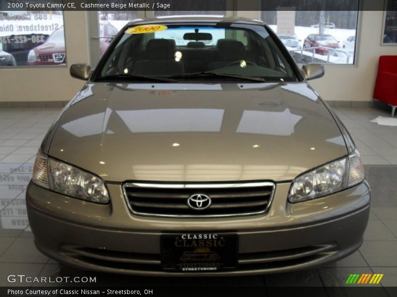 Cashmere Beige Metallic / Sage 2000 Toyota Camry CE
