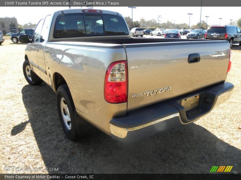 Desert Sand Mica / Taupe 2006 Toyota Tundra SR5 Access Cab