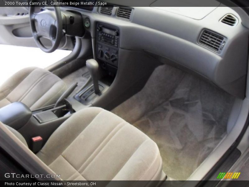 Cashmere Beige Metallic / Sage 2000 Toyota Camry CE
