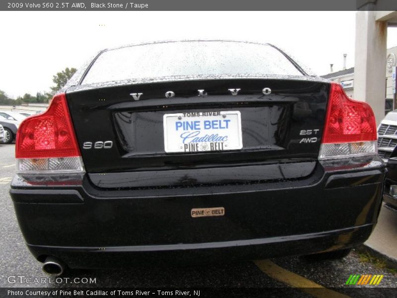 Black Stone / Taupe 2009 Volvo S60 2.5T AWD