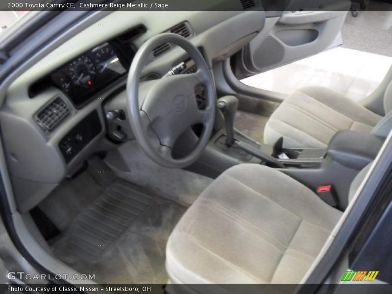 Cashmere Beige Metallic / Sage 2000 Toyota Camry CE