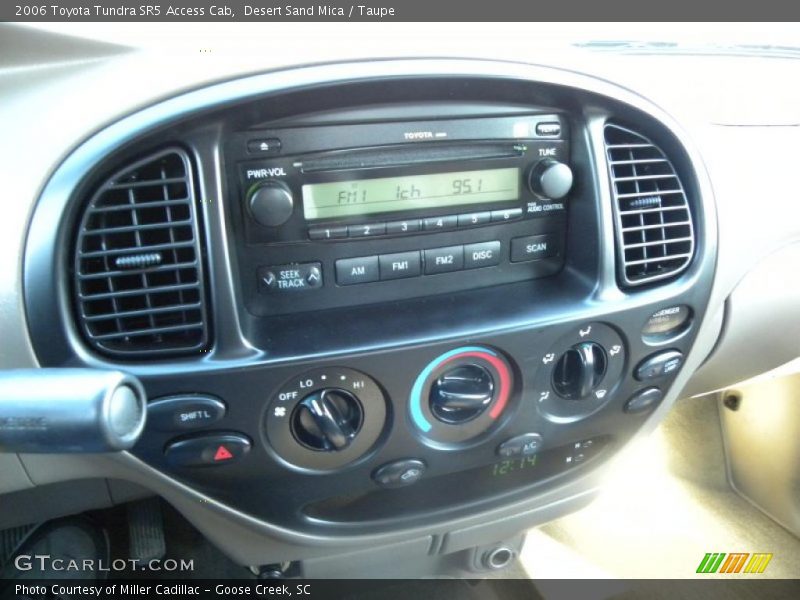 Controls of 2006 Tundra SR5 Access Cab