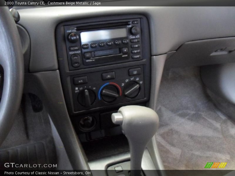 Cashmere Beige Metallic / Sage 2000 Toyota Camry CE