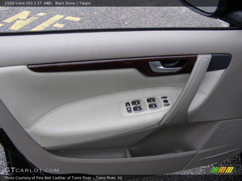 Black Stone / Taupe 2009 Volvo S60 2.5T AWD