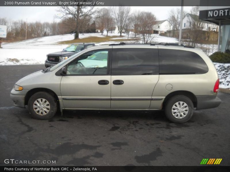 Bright Silver Metallic / Grey 2000 Plymouth Grand Voyager