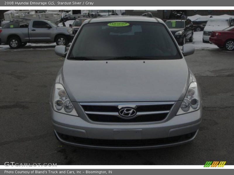 Stardust Silver / Gray 2008 Hyundai Entourage GLS