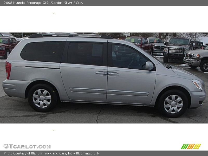 Stardust Silver / Gray 2008 Hyundai Entourage GLS