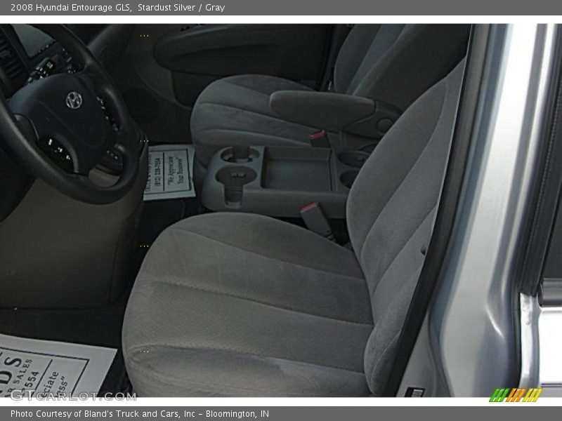 Stardust Silver / Gray 2008 Hyundai Entourage GLS